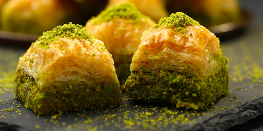 Baklava assortis (les 8)