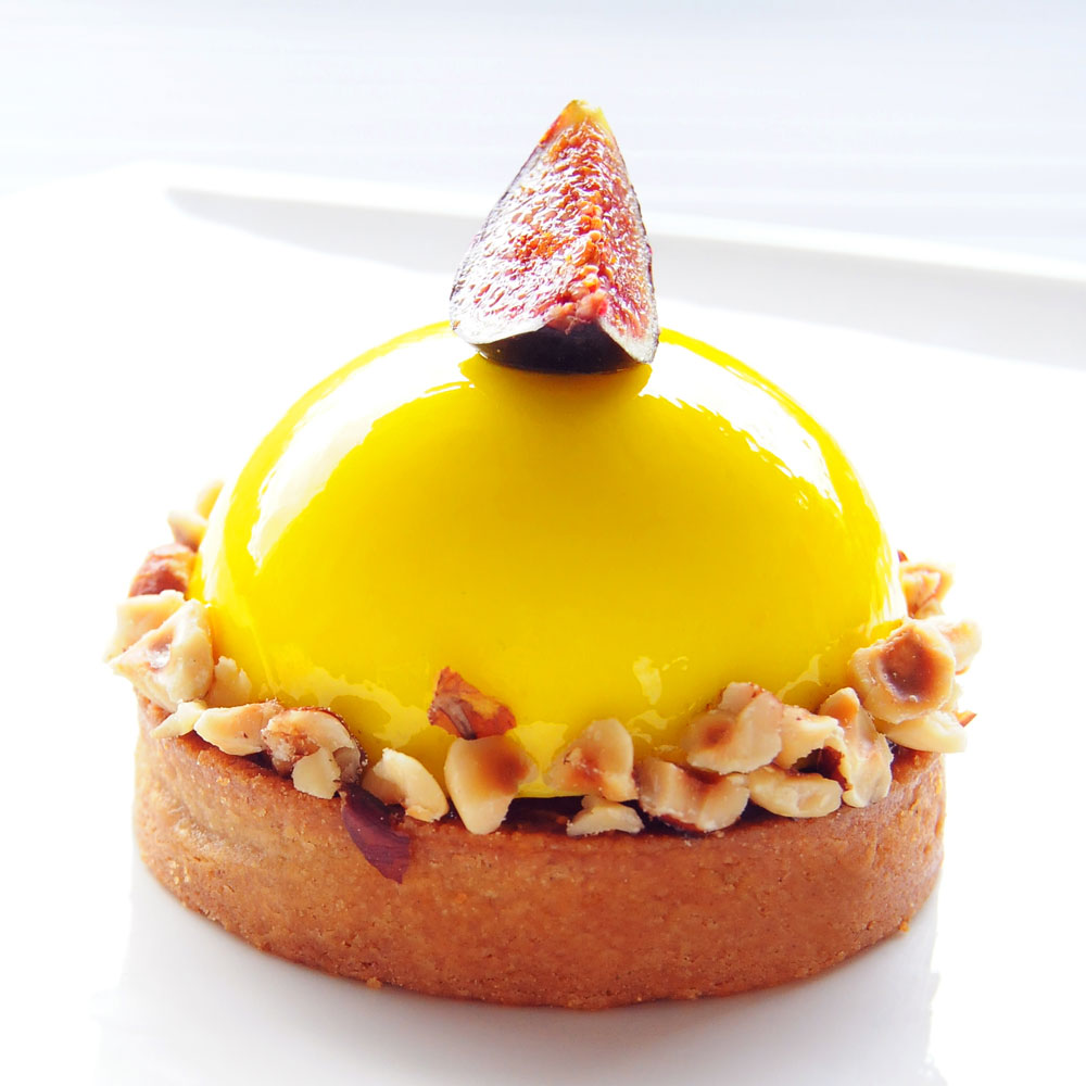 Tarte citron-fleur d'oranger